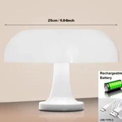 Bright Accents Wohndeko|Beleuchtung-Sternenhimmel Glas Tischlampe - Nachtlicht Dekor