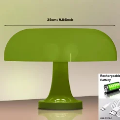 Bright Accents Wohndeko|Beleuchtung-Sternenhimmel Glas Tischlampe - Nachtlicht Dekor