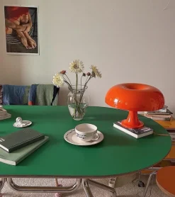 Bright Accents Wohndeko|Beleuchtung-Sternenhimmel Glas Tischlampe - Nachtlicht Dekor