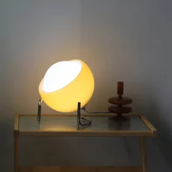 Bright Accents Wohndeko|Beleuchtung-Sternenhimmel Glas Tischlampe - Nachtlicht Dekor