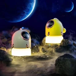 Bright Accents Beleuchtung-Sternenprojektionswecker - LED-Nachtlichtuhr