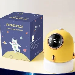 Bright Accents Beleuchtung-Sternenprojektionswecker - LED-Nachtlichtuhr