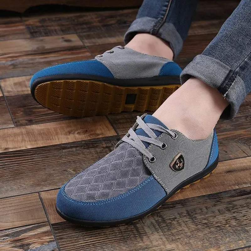 Herren Decor Herrenschuhe-Stilvolle, atmungsaktive Canvas-Schuhe – Herrenschuhe
