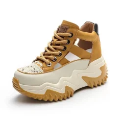 Damen Wilderness Haven Damenschuhe-Stilvolle, atmungsaktive High-Top-Schuhe mit Hohlsohle