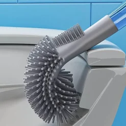 The Blissful Bath Badezimmer-Stilvolles Badezimmerset - Kreativer Seifenspender, Toilettenbürste