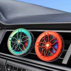 Wild u0026 Free Gear Autozubehör|Automobilindustrie-Stilvolles Rad-Lüftungsgitter, drehbar, Aromatherapie, Auto-Lufterfrischer