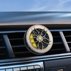 Wild u0026 Free Gear Autozubehör|Automobilindustrie-Stilvolles Rad-Lüftungsgitter, drehbar, Aromatherapie, Auto-Lufterfrischer