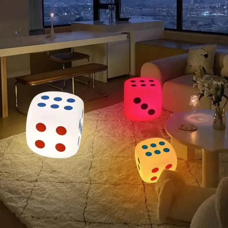 Cozy Living Beleuchtung|Möbel-Stimmungsvolle Würfel-Stehleuchte – Stilvolle Nachttischbeleuchtung