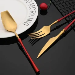 Cutlery Craft Küche & Esszimmer-Stohrer Edelstahl-Besteckset – Edles Essbesteck