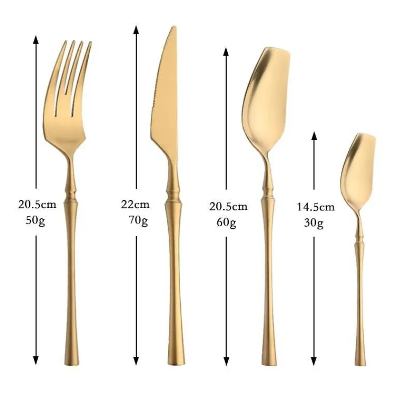Cutlery Craft Küche & Esszimmer-Stohrer Edelstahl-Besteckset – Edles Essbesteck