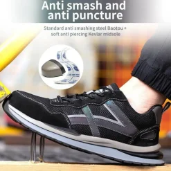 Wilderness Haven Outdoor-Artikel|Camping Im Freien-Strapazierfähige, atmungsaktive Sicherheitsschuhe – Arbeitsschuhe für alle Jahreszeiten