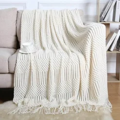 Wrap u0026 Relax Bettzeug-Strickdecke - Gemütlicher Sofa-Bettbezug