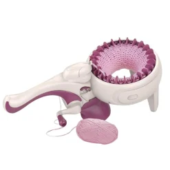 The Decor Haven Babyspielzeug-Strickmaschinenspielzeug – pädagogisches Bastelwerkzeug für Kinder