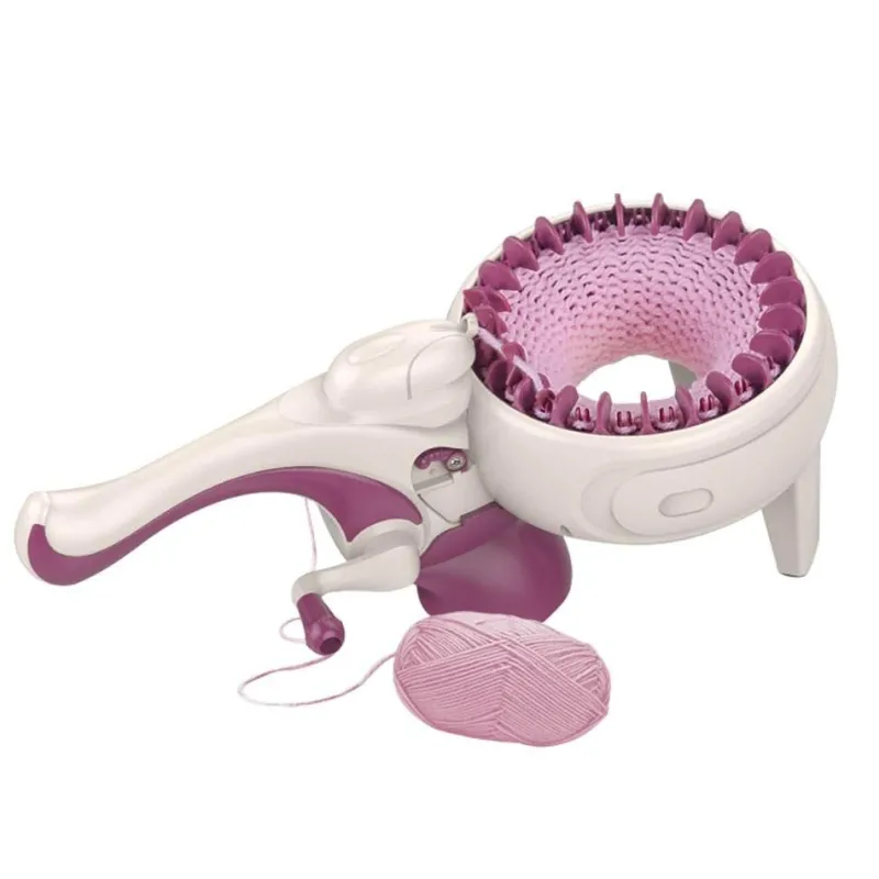 The Decor Haven Babyspielzeug-Strickmaschinenspielzeug – pädagogisches Bastelwerkzeug für Kinder