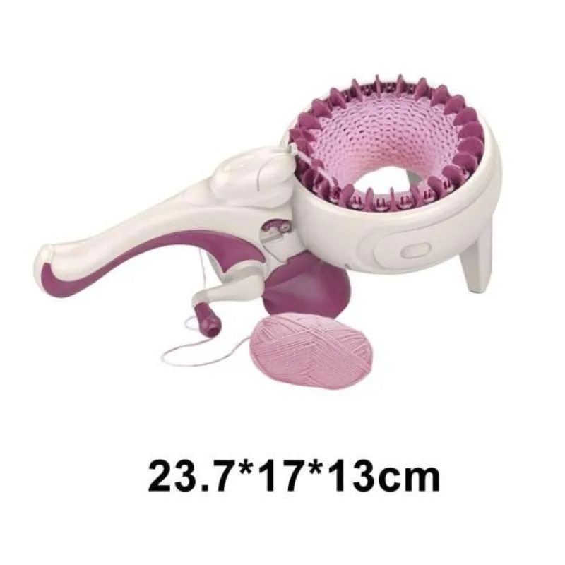 The Decor Haven Babyspielzeug-Strickmaschinenspielzeug – pädagogisches Bastelwerkzeug für Kinder