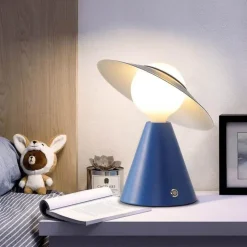 Illuminate Home Beleuchtung-Strohhut-Tischlampe – Dekorative Beleuchtung für die Inneneinrichtung