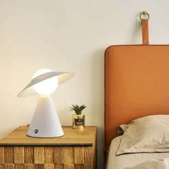 Illuminate Home Beleuchtung-Strohhut-Tischlampe – Dekorative Beleuchtung für die Inneneinrichtung