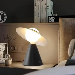 Illuminate Home Beleuchtung-Strohhut-Tischlampe – Dekorative Beleuchtung für die Inneneinrichtung