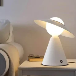 Illuminate Home Beleuchtung-Strohhut-Tischlampe – Dekorative Beleuchtung für die Inneneinrichtung