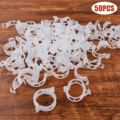 Trail u0026 Beyond Camping Im Freien|Outdoor-Artikel-Stützklammern für Gartenpflanzen – Sichere grüne Pfähle für das Pflanzenwachstum