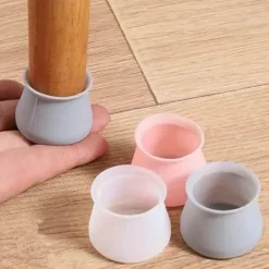 Tom Küche & Esszimmer-Stuhlbeinkappen aus Silikon – Möbelbodenschutz