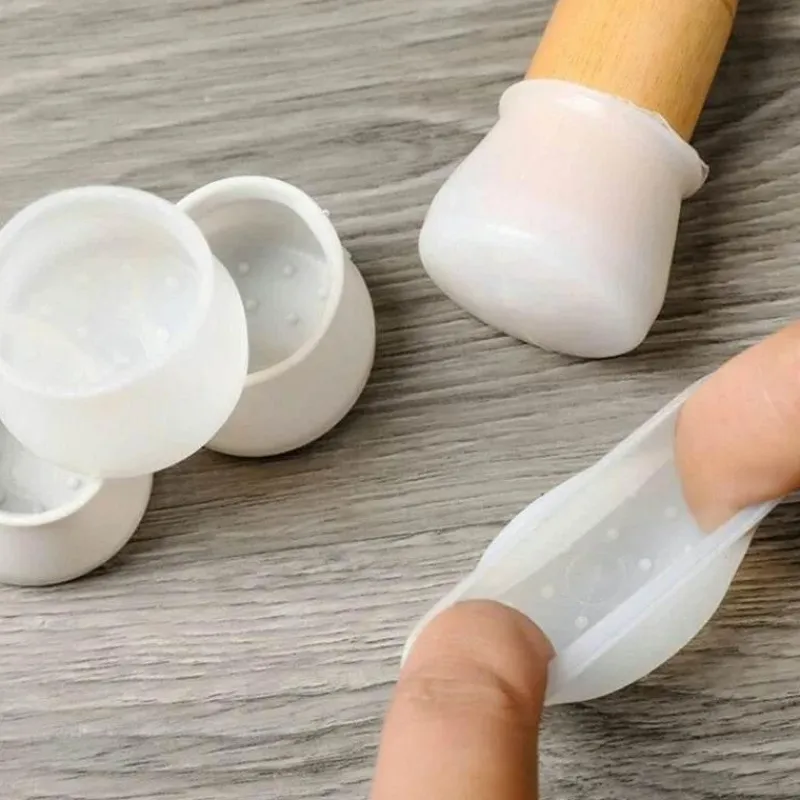 Tom Küche & Esszimmer-Stuhlbeinkappen aus Silikon – Möbelbodenschutz