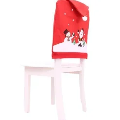 Comfort u0026 Style Wohndeko-Stuhlhusse mit Weihnachtsmannmotiv – Weihnachtsdekorationskappe