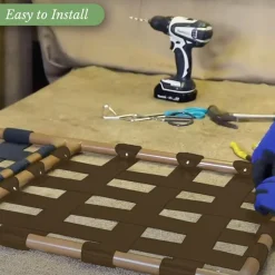 Gear Up u0026 Go Camping-Werkzeuge|Outdoor-Gadgets-Stuhl-Vinylgurt-DIY-Reparaturset, 20 Nieten für Rasen- und Terrassenstühle