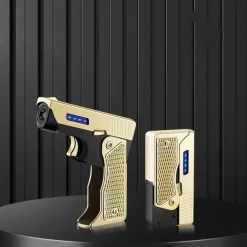 The Outdoor Vault Heimwerkzeuge|Outdoor & Garten-Sturmfeuerzeug in Pistolenform – Flammenwerkzeug für draußen