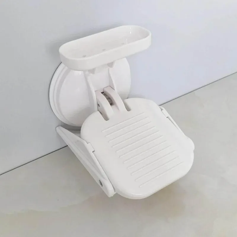The Blissful Bath Badezimmer-Suction Shower Foot Rest - Safe Bath Foot Care Aid