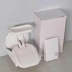 The Blissful Bath Badezimmer-Suction Shower Foot Rest - Safe Bath Foot Care Aid