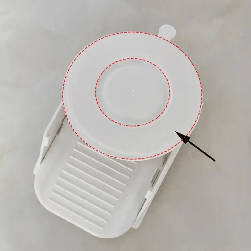 The Blissful Bath Badezimmer-Suction Shower Foot Rest - Safe Bath Foot Care Aid