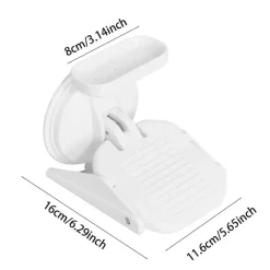 The Blissful Bath Badezimmer-Suction Shower Foot Rest - Safe Bath Foot Care Aid