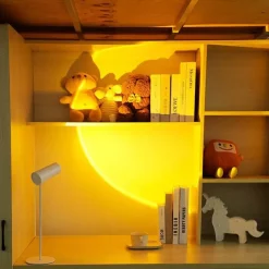 Illuminate Home Beleuchtung-Sunset Ambiance Tischlampe – Warme, dekorative Beleuchtung