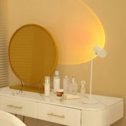 Illuminate Home Beleuchtung-Sunset Ambiance Tischlampe – Warme, dekorative Beleuchtung