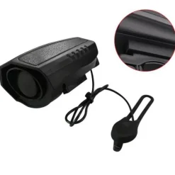 Wilderness Haven Fahrräder & Verkehr|Outdoor-Artikel-Super laute elektrische Fahrradhupe - Fahrradsicherheitsalarm