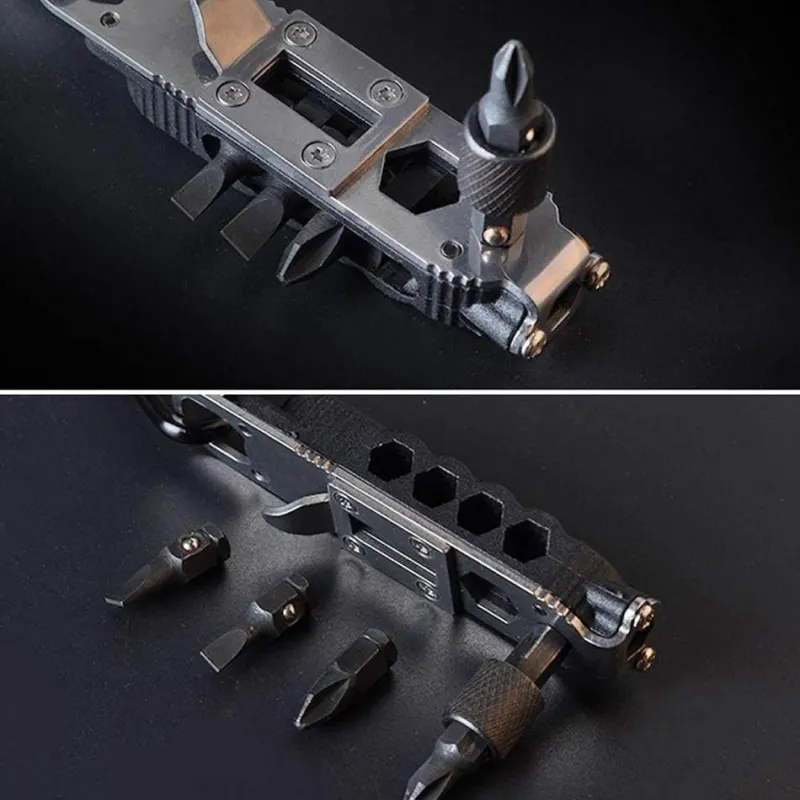 Roam Ready Camping-Werkzeuge|Outdoor-Artikel-Survival-Schlüsselanhänger-Tool – Kompaktes multifunktionales Camping-Zubehör