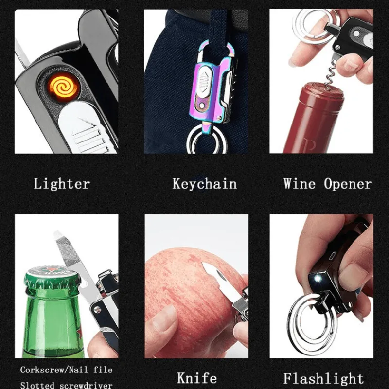 Roam Ready Camping-Werkzeuge|Outdoor-Artikel-Survival-Schlüsselanhänger-Tool – Unverzichtbares Outdoor-Gadget