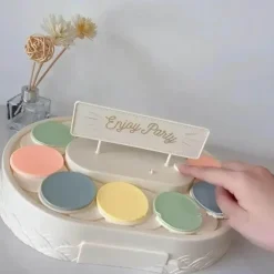 Tom Küche & Esszimmer-Sushi-Förderband-Präsentationsständer für Hochzeitsfeiern – Elegante Buffet-Präsentation