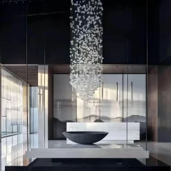 Decor Beleuchtung-Sylvain Stone Kronleuchter – Elegante Kristallleuchte