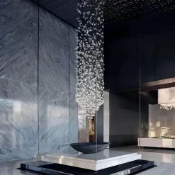 Decor Beleuchtung-Sylvain Stone Kronleuchter – Elegante Kristallleuchte