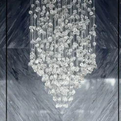 Decor Beleuchtung-Sylvain Stone Kronleuchter – Elegante Kristallleuchte