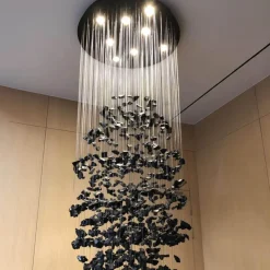 Decor Beleuchtung-Sylvain Stone Kronleuchter – Elegante Kristallleuchte