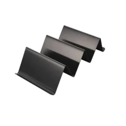 Tom Küche & Esszimmer-Taco-Halter aus Edelstahl im Wellendesign – Ständer für Lebensmittel