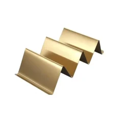 Tom Küche & Esszimmer-Taco-Halter aus Edelstahl im Wellendesign – Ständer für Lebensmittel