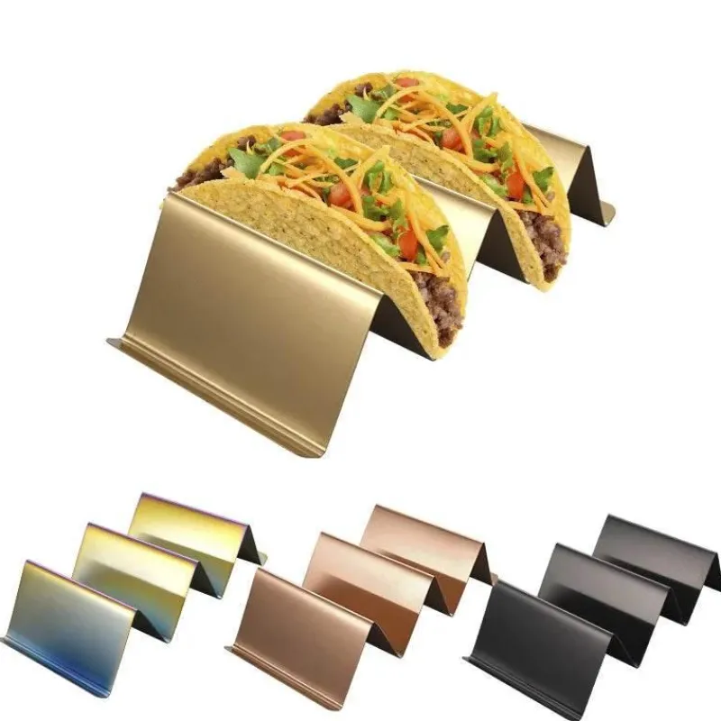 Tom Küche & Esszimmer-Taco-Halter aus Edelstahl – langlebiger Küchen-Essensständer