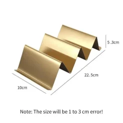 Tom Küche & Esszimmer-Taco-Halter aus Edelstahl – langlebiger Küchen-Essensständer