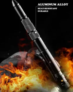 Roam Ready Camping-Werkzeuge|Outdoor-Gadgets-Tactical FlashPen – Multifunktionales Militär-Notfallwerkzeug