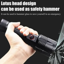 The Outdoor Vault Camping-Werkzeuge|Outdoor-Artikel-Taktische LED-Taschenlampe – Ultrahelles Ranger-Licht