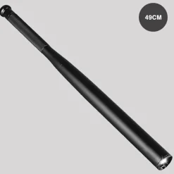 Cozy Living Camping-Werkzeuge|Outdoor-Gadgets-Taktischer Taschenlampen-Selbstverteidigungsstock - Teleskopschlagstock aus Aluminiumlegierung